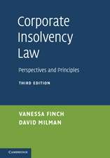 Corporate Insolvency Law: Perspectives and Principles