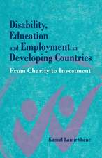 Disability, Education and Employment in Developing Countries