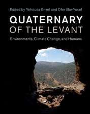 Quaternary of the Levant: Environments, Climate Change, and Humans