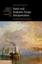 Static and Evolutive Treaty Interpretation: A Functional Reconstruction