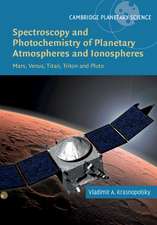 Spectroscopy and Photochemistry of Planetary Atmospheres and Ionospheres: Mars, Venus, Titan, Triton and Pluto