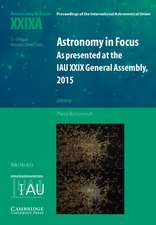 Astronomy in Focus XXIXA: Volume 1: As Presented at the IAU XXIX General Assembly, 2015