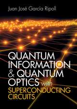 Quantum Information and Quantum Optics with Superconducting Circuits