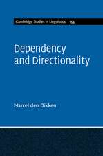 Dependency and Directionality