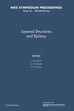 Layered Structures and Epitaxy