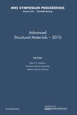 Advanced Structural Materials 2010