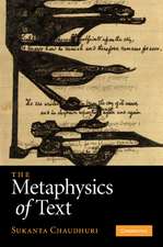 The Metaphysics of Text