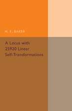 A Locus with 25920 Linear Self-Transformations