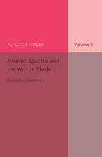 Atomic Spectra and the Vector Model: Volume 2, Complex Spectra