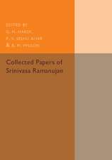 Collected Papers of Srinivasa Ramanujan