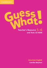 Guess What! American English Levels 5-6 Teacher's Resource and Tests CD-ROM