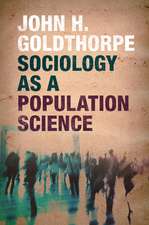 Sociology as a Population Science