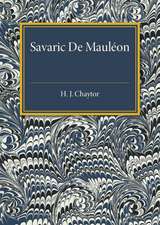 Savaric De Mauleon: Baron and Troubadour