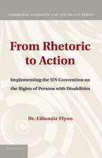 From Rhetoric to Action: Implementing the UN Convention on the Rights of Persons with Disabilities