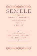 Semele: An Opera