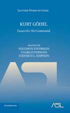 Kurt Gödel: Essays for his Centennial