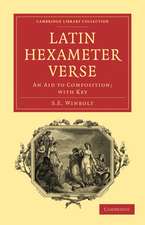 Latin Hexameter Verse: An Aid to Composition; with Key