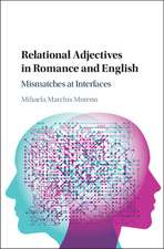 Relational Adjectives in Romance and English: Mismatches at Interfaces