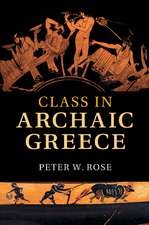 Class in Archaic Greece