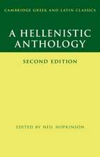 A Hellenistic Anthology