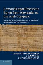 Law and Legal Practice in Egypt from Alexander to the Arab Conquest: A Selection of Papyrological Sources in Translation, with Introductions and Commentary