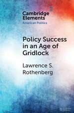 Policy Success in an Age of Gridlock: How the Toxic Substances Control Act was Finally Reformed