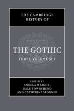 The Cambridge History of the Gothic 3 Volume Hardback Set