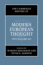 The Cambridge History of Modern European Thought 2 Volume Hardback Set