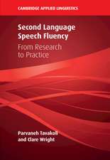 Second Language Speech Fluency: From Research to Practice