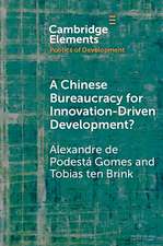 A Chinese Bureaucracy for Innovation-Driven Development?