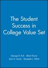 The Student Success in College Value Set