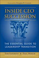 Inside CEO Succession – The Essential Guide to Leadership Transition