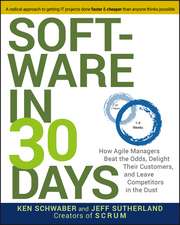 Software in 30 Days – How Agile Managers Beat the Odds, Delight Their Customers, And Leave Competitors In the Dust