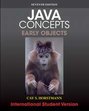 Java Concepts 7e International Student Version (WIE)