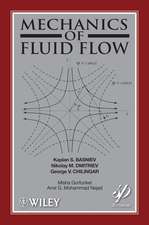 Mechanics of Fluid Flow