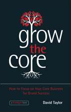 Grow the Core – How to focus on your Core Business for Brand Success