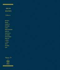 Organic Reactions, Volume 79