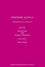 Philosophical Issues, Volume 23 – Epistemic Agency