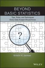 Beyond Basic Statistics