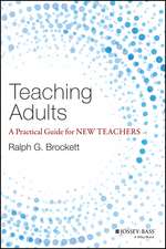 Teaching Adults