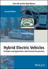 Hybrid Electric Vehicles – Principles and Applications with Practical Perspectives, 2nd Edition