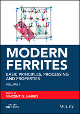 Modern Ferrites, Volume 1