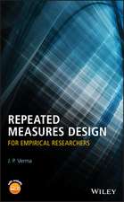 Repeated Measures Design for Empirical Researchers