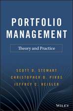 Portfolio Management – Theory and Practice