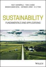 Sustainability – Fundamentals and Applications