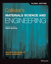 Callister′s Materials Science Eng SI Global Edition 10e