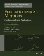 Electrochemical Methods: Fundamentals and Applicat ions 3e, Students Solutions Manual