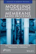 Modeling in Membranes and Membrane–Based Processes – Industrial Scale Separations