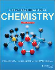 Chemistry – A Self–Teaching Guide, Third Edition