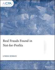 Real Frauds Found in Not–for–Profits